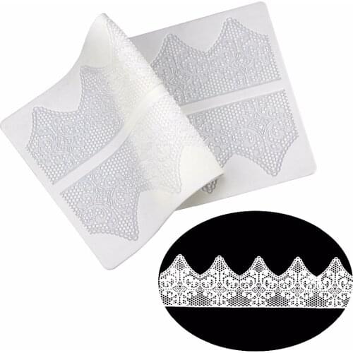 DIY Sugar silicone Lace cake mold Wedding cake Decoration Silicone Baking Mat Fondant Mold cake decoration tools