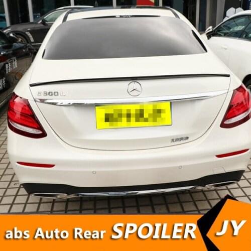 For Mercedes Benz W213 Spoiler 2016-2018 E-class E200L E300L E320L E63 Spoiler High Quality ABS Car Rear Wing Spoiler
