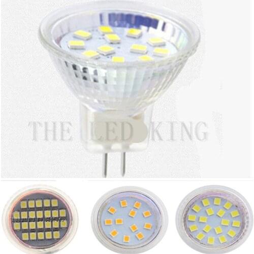 10Pcs LED Lamp glass GU4 6W MR11 7W 5W 3W 12V AC 24V cold white Lampada LED Bulb Bombillas LED Lamp Spotlight