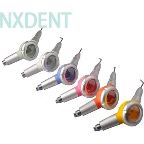 Dental Sandblasting Gun Dentist Air Polishing Handpiece Teeth Polisher Polishing System for 4-hole/2-hole 6colors for choose