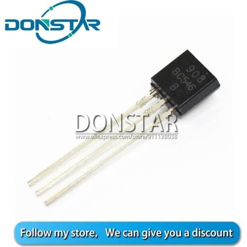 100PCS BC546 BC546B TO92 TO-92 Triode Transistor New