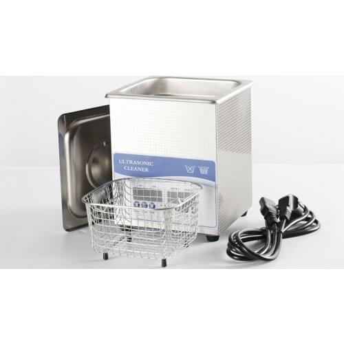 2L Ultrasonic Cleaner 60W 40kHz for Cleaning Jewelry Rings Eyeglasses Dentures Watches Necklace Coins