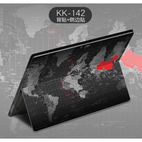 Vinyl Decal Old Map Laptop Sticker for Microsoft Surface Pro 4 5 6 Tablet Case Cover Skin for Surface Go 13.5 Notebook Sticker