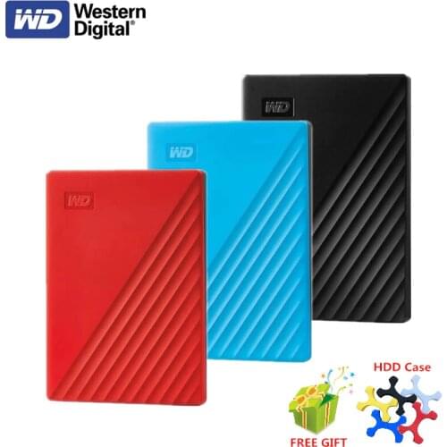 Original Western Digital WD My Passport 1TB 2TB 4TB External Hard Drive USB 3.0 password protection HDD Portable Mobile Hard Dis