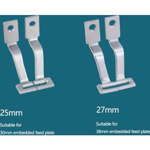 Sweing Embedded-Type Presser Foot Plate For Brother 430D Knotting Machine Presser Foot Feed Plate 30mm 38mm