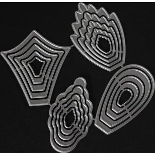 YINISE Metal Cutting Die CARD Flowers For Scrapbooking Stencils DIY Album Cards Decoration Embossing Folder Craft Die Cuts Tool