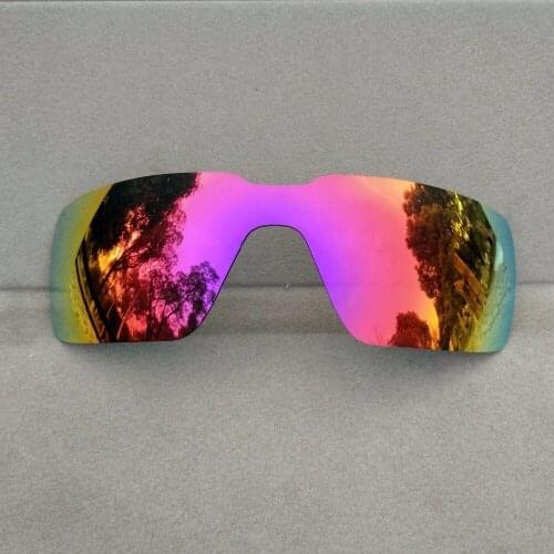 Midnight Sun Mirrored Polarized Replacement Lenses for Probation Sunglasses Frame 100% UVA & UVB Anti-scratch