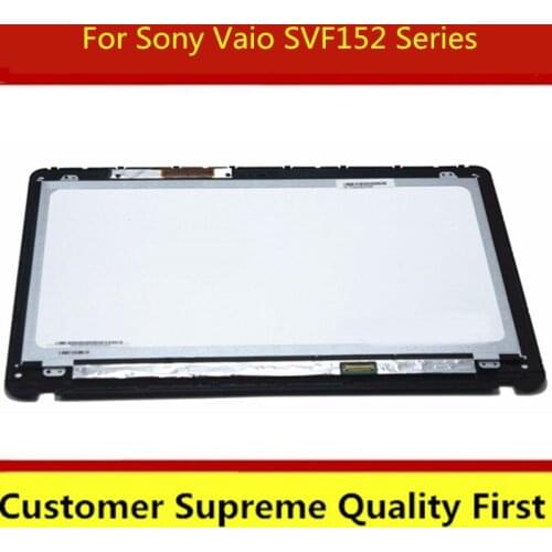 5.6"LCD Display Touch Panel Screen Assembly+Bezel For Sony Vaio SVF152 Series SVF152C29M SVF152C29L SVF152A29V