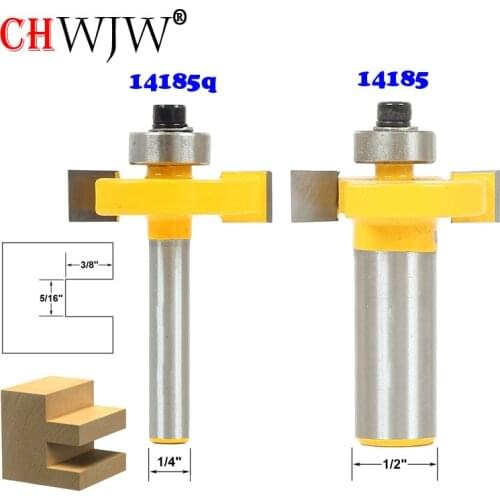 1pc 1/4"-1/2" Shank 5/16" Slot Slotting & Rabbeting Router Bit Woodworking cutter Tenon Cutter for Woodworking Tools