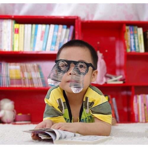 Funny Plastic Eye Ball Glasses High Quality Interesting Child Toy Horror Glasses For Halloween Costume Making Jokes Gag Game Toy