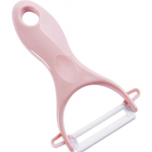 1Pcs Ceramic Peeler Fruit Knife Skin-peel Vegetable Peeler With Ceramic Blade Kitchen Accessories Vegetable Tools 3 Colours
