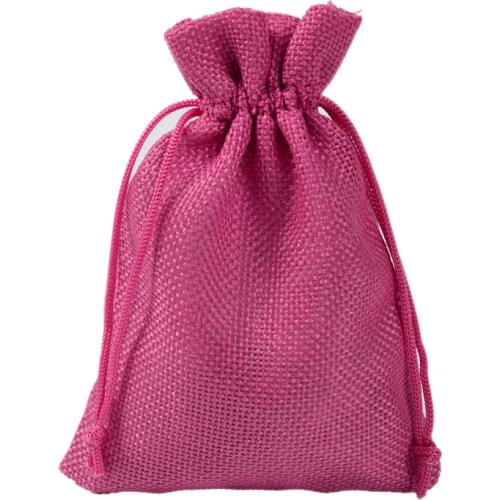 1pc Multi Size Linen Drawstring Gift Bags Sacks Wedding Birthday Party Favors Drawstring Gift BagsThe Comb Soap Accept Bags