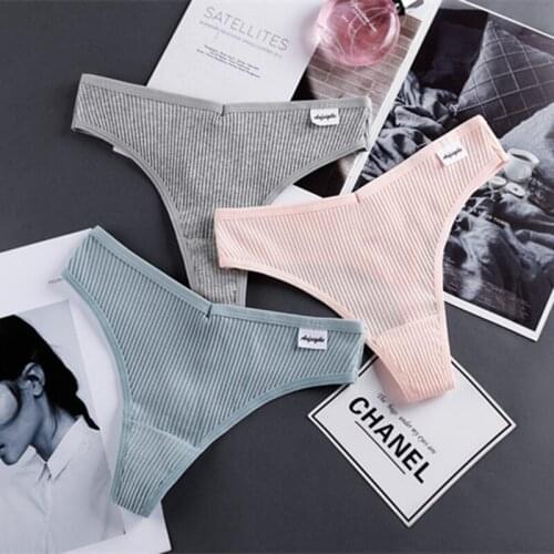 3Pcs Womens Sexy Seamless Pants Jampanes Style Sports Breathable And Comfortable Threaded Cotton High Cross Ladies Soft Briefs