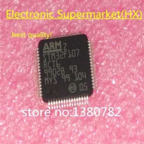 Free Shipping 10pcs/lots STM32F107RCT6 STM32F107 LQFP-64 IC in stock