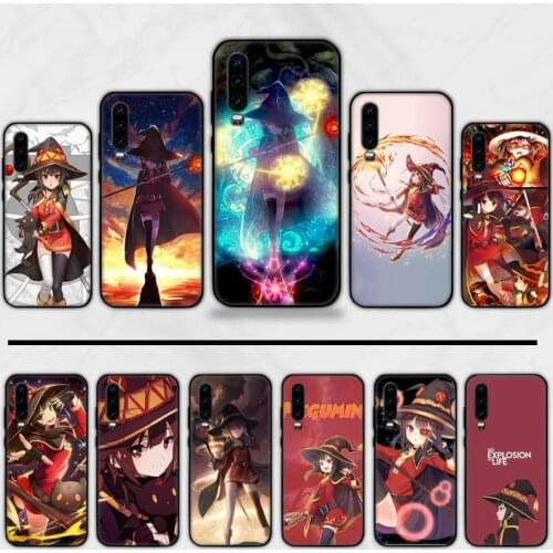 Konosuba megumin Phone Case For Huawei P9 P10 P20 P30 Pro Lite smart Mate 10 Lite 20 Y5 Y6 Y7 2018 2019