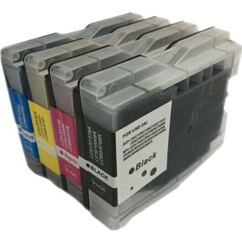 Vilaxh LC10 LC37 LC51 LC57 LC960 LC970 LC1000 ink Catridge for Brother DCP-130C DCP-330C 340CN MFC-685CW MFC-845CW MFC-885CW