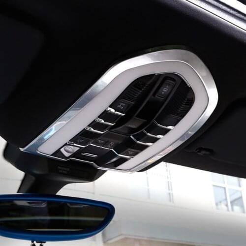 For porsche macan panamera cayenne 2011 2012 2013 2014 2015 2016 2017 2018 2019 abs carbon fibre car reading light trims