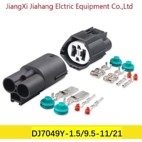 7282-8497-90 Freeshipping 200sets DJ7049Y-1.5/9.5-11/21 4Pin AMP Car Electrical Wire Connectors for VW,BMW,Audi,Toyota,NISSAN