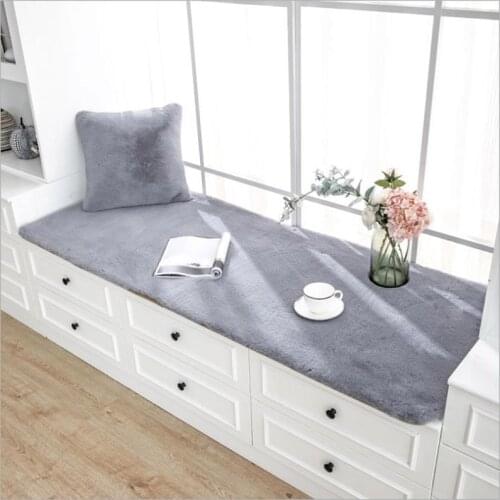 Imitation Rabbit Fur Carpet For Modern Living Room Home Decor Balcony Bay Window Mats Childrens Room Bedside Rug Plush Carpets