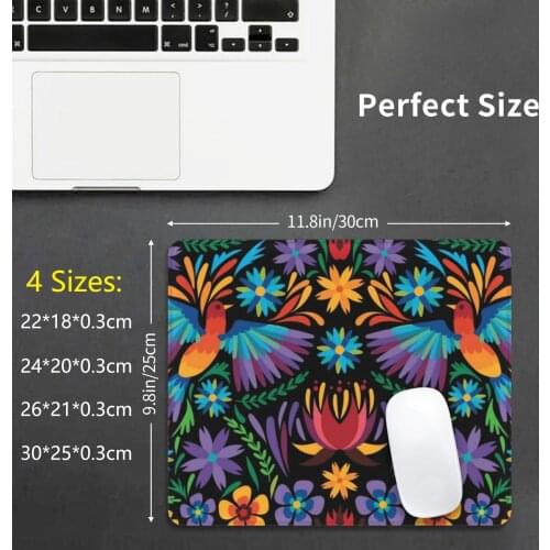 Mayan Aztec Colorful Pattern Mouse Pad DIY Print Mayan Aztec God South America Brazil Colombia Chile