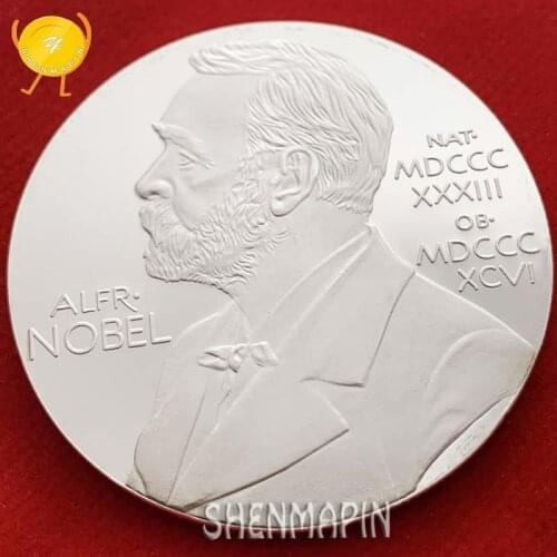 Nobel Prize in Physiology Medicine Lenin Commemorative Coin Nobel Medal Silver Coins Collectibles Art Coins of Russian