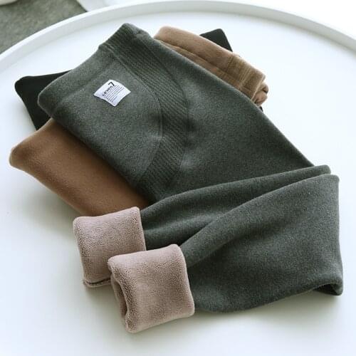 Autumn Winter Pregnant Warm Skinny Leggings Maternity Pregnancy Thicken Pants Women Trousers Clothing Black Gray Khaki Clothes