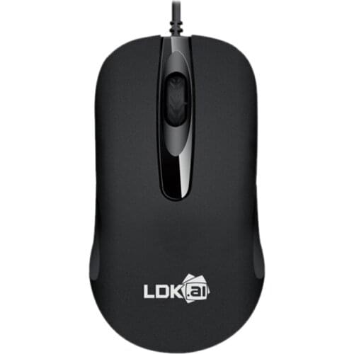 LDKAI Q5 Wired Mouse, Office Business 3-Button Computer Optical USB Mouse Suitable for Business People