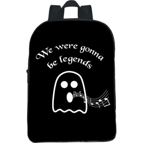 12 Inches Julie And The Phantoms School Bag Student Campus Backpack Customization 3D Printing Knapsack Boy Girl Small Bookbag