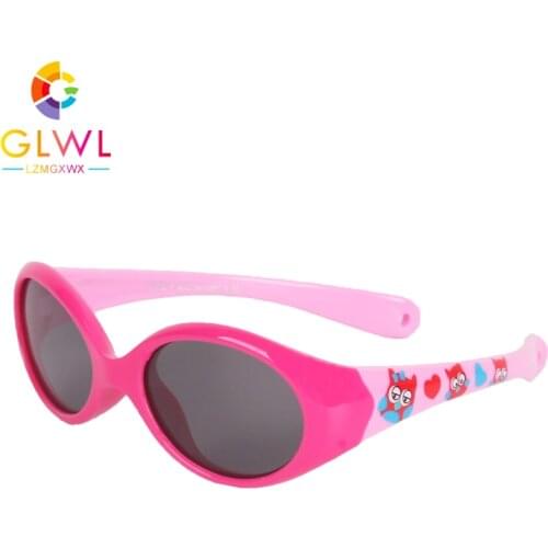 Sunglasses Baby Girl Glasses Polarized Children Sports Eyeglasses With Strap Boys Lenses Sun Toddlers Eyewear Oval Safety Goggle