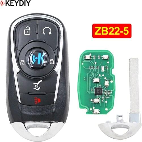 KEYDIY Universal KD Smart Key ZB22-5 Car Key Remote Replacement for KD-X2 Fit for More than 2000 Models