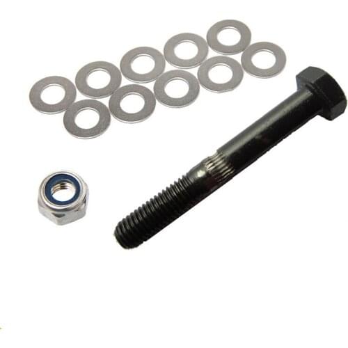 3d printer screw M8 lock nut flat gasket wades extruder hobbed bolt reprap wire feed teeth space 1 mm for 3 mm,1.75mm 1set