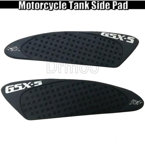 Motorcycle Protector Anti Slip Tank Pad Stickers Gas Knee Grip Traction Side Decal Cover For Suzuki GSXS 1000 2015-2017