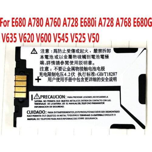 High Quality SNN5683A Battery for Motorola MOTO E680 A780 A760 A728 E680i A728 A768 E680g V635 V620 V600 V545 V525 V50