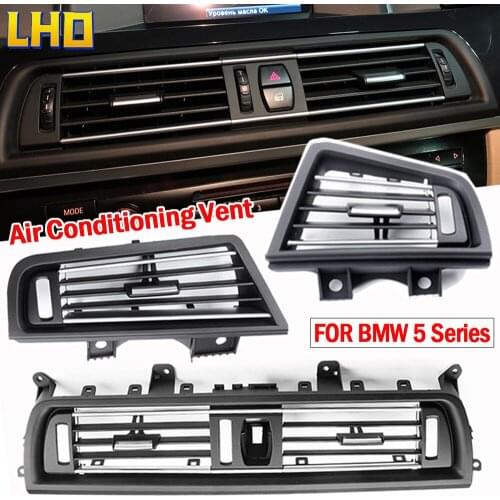 Car Front Row Center/Left/Right Side Air Conditioner Air Vent Grille A/C Wind Outlet Panel Cover For BMW 5 Series F10 F18