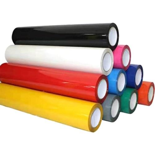 Free shipping 1 Roll 12"x5.5Yard/30cmx5m PVC Heat Transfer Vinyl T-shirt Iron On HTV Printing