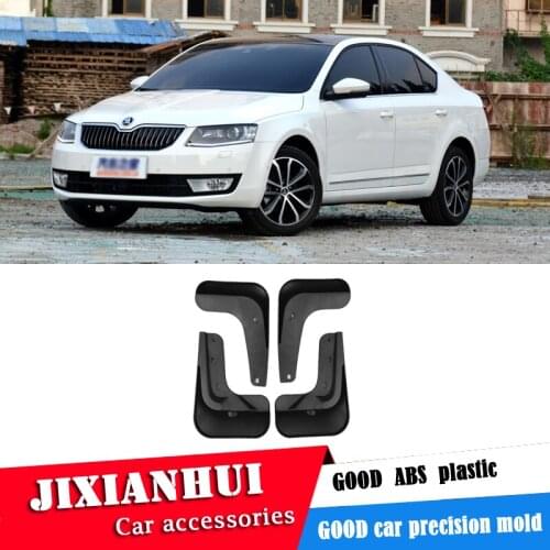 For Skoda Octavia 2014-2016 Mudflaps Splash Guards Front Mud Flap Mudguards Fender Modified special