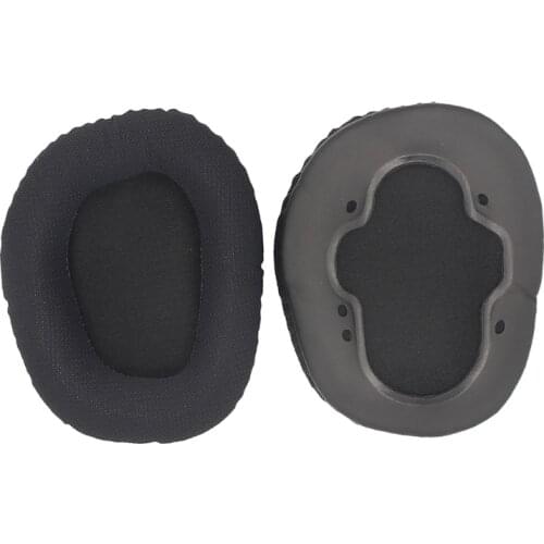 Black Cover Part Earpad Pillow Compatible with ASUS-ROG-Centurion True 7.1 1 Pair Ear Cushion Replacement Breathable