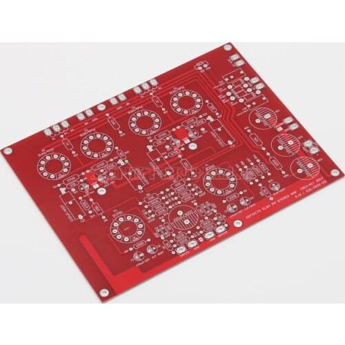 HIFI EL84 Stereo Tube Amplifier Audio N- PP Push-pull Amplifier Bare Quality PCB
