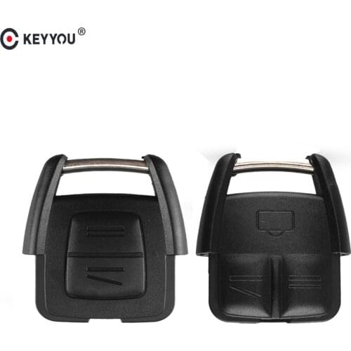 KEYYOU 50x 2/3 Buttons Car Key Shell Remote Fob Case for OPEL VAUXHALL Vectra Zafira Omega Astra h j insignia g Mk4 B c mokka