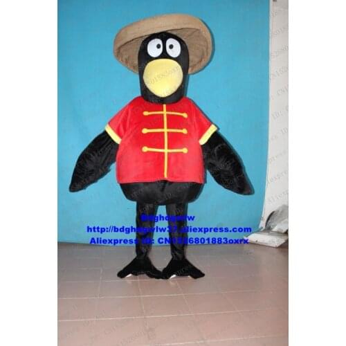 Black Blackbirds Thrushes Throstles Crow Raven Grackle Tinkling Bird Mascot Costume Adult Product Launch Shopping Mall zx2241