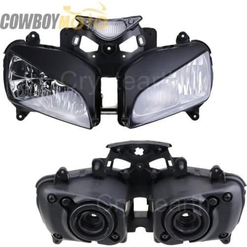 Motorcycle Front Headlight Head Light Lamp Headlamp Assembly Housing Case Kit For Honda CBR1000RR CBR 1000RR 2004-2007 04 05 06