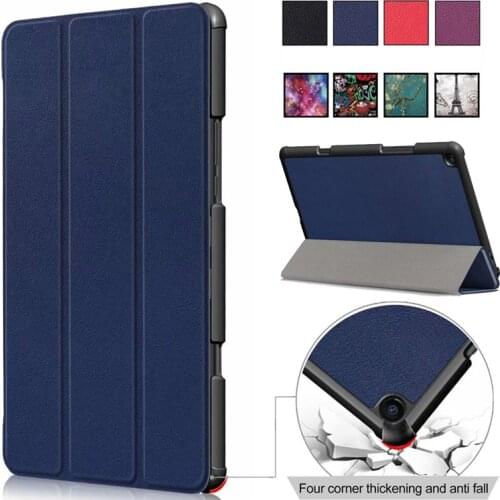 Newest Tablet Smart Case For Xiaomi mipad 4 Plus 10.1 case Mi Pad 4 plus 10.1 inch Magnetic Stand skin shell cover +film+stylus