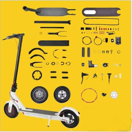 Xiaomi m365 Electric Scooter Original All Parts Repair Replacement Fender Screws Bell Brake Handle Disc Brake m365 scooter part