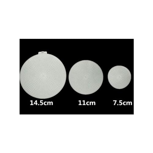 Cup mat Clear Plastic Canvas Fabric Cross Stitch Kit Set Tissue Box 3D Cartoon Cross Stitching Embroidery