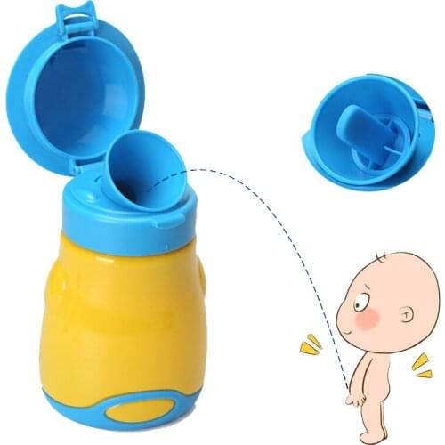 Portable Baby Boy Urinal Pee Pot for Travel Camping Leakproof Car Toddler Toilet Training Potty Children Urine Bottle WC For Kid