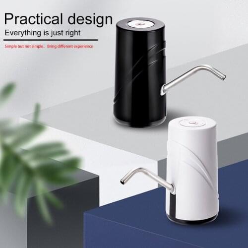 Portable USB Rechargeable Wireless Electric Mini Automatic 5 Gallon Plastic Bottled Drinking Water Dispenser Pump