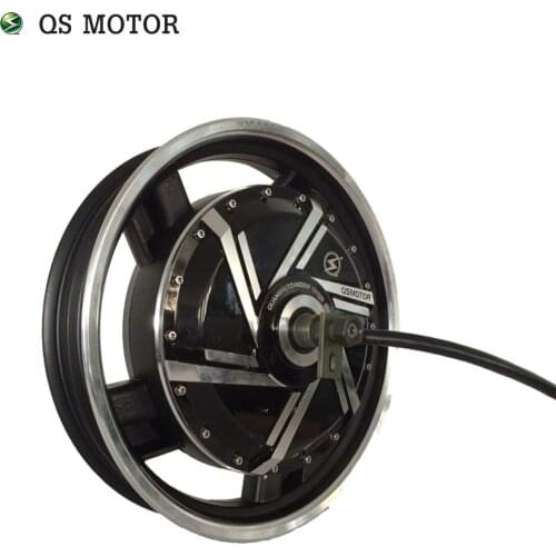 Superb High Speed 16*3.0inch 8000W 273 50H V2 QS Motor In-Wheel Hub Motor for Electric Motorcycle
