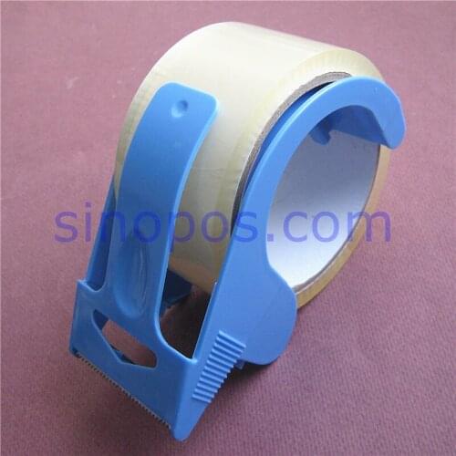 Handhold Tape Dispenser With Tape, carton sealer pack tape gun, plastic strapping tape cutter, household office packaging taper