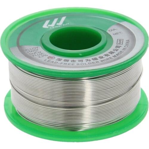 1pcs/2pcs Silver Lead Free Solder Wire 0.6/0.8/1/1.2mm Dia Soldering Tin Wire For Electrical Soldering And DIYs About 100g/pcs