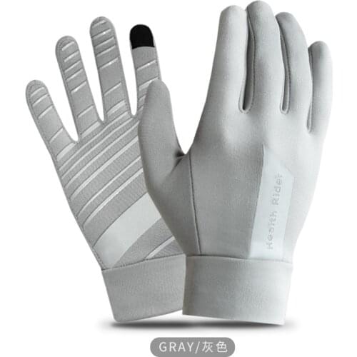 Bike Bicycle Gloves Men Wome Silicone non-slip Full Finger Touchscreen MTB Gloves Breathable Keep Warm Mittens Riding